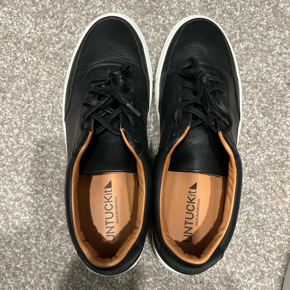 NWOT UNTUCKIT men’s leather shoes size 12
